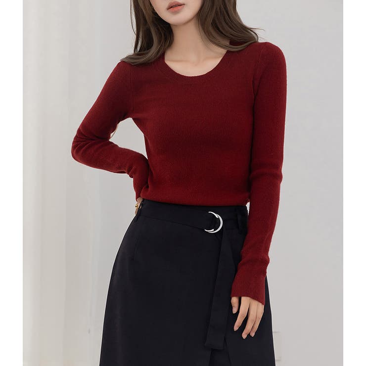 リブニット トップス 全10色 | teddyshop | 詳細画像26 