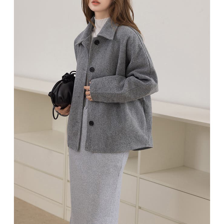 「袖まくりしても形キープ」コート ショート丈 レディース | teddyshop | 詳細画像29