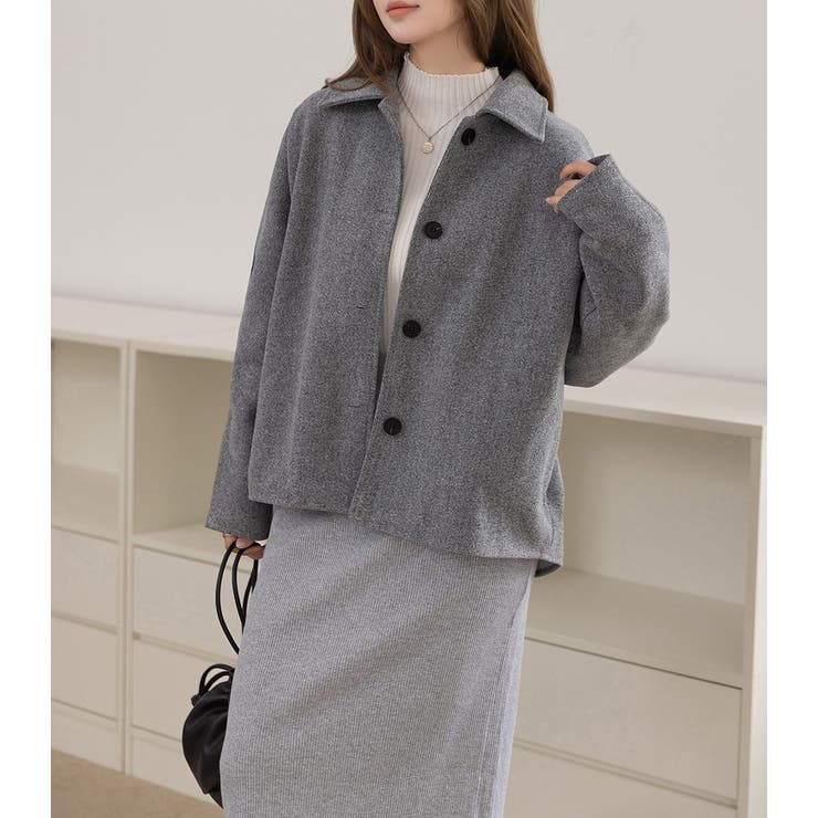 「袖まくりしても形キープ」コート ショート丈 レディース | teddyshop | 詳細画像30