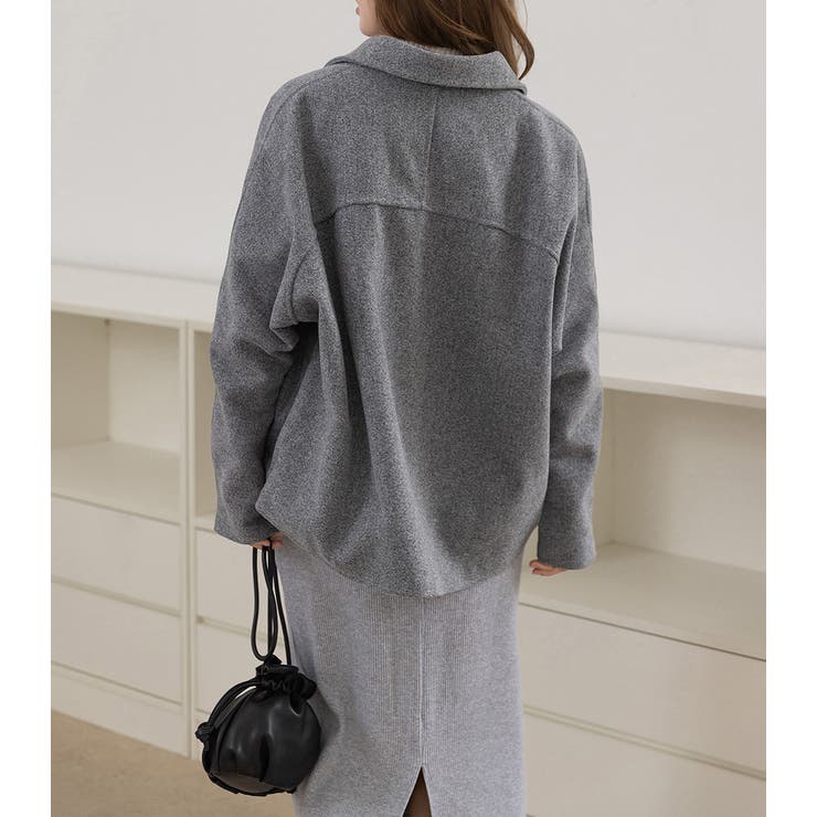 「袖まくりしても形キープ」コート ショート丈 レディース | teddyshop | 詳細画像31