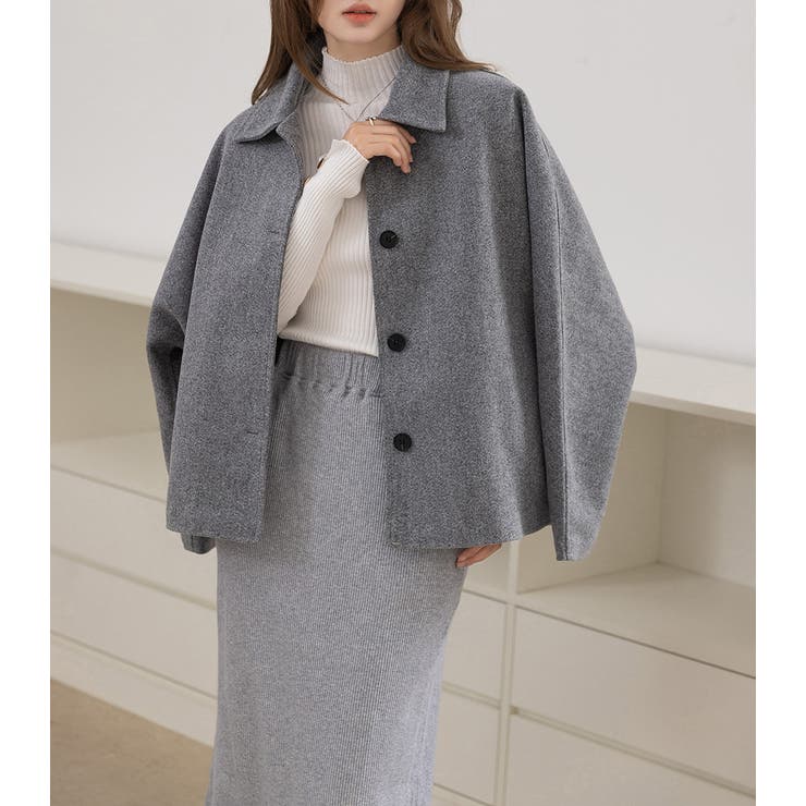 「袖まくりしても形キープ」コート ショート丈 レディース | teddyshop | 詳細画像32