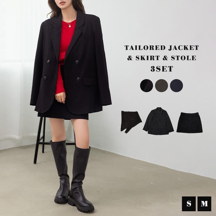 テーラードジャケット 長袖 全3色 | teddyshop | 詳細画像2 