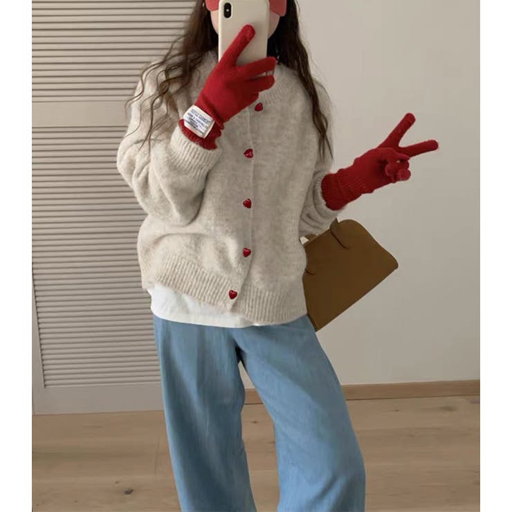 カーディガン ニット 全4色 | teddyshop | 詳細画像9 