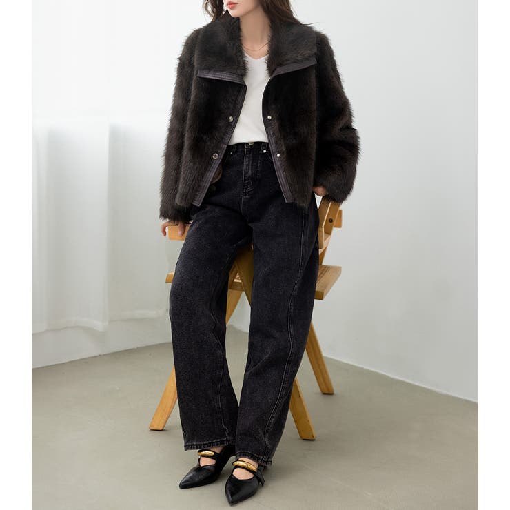 ジャケット フェイクファー 全2色 | teddyshop | 詳細画像15 