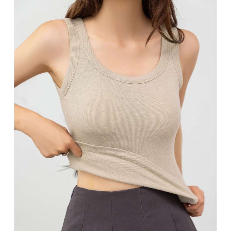 タンクトップ カップ付き 全3色 | teddyshop | 詳細画像18 