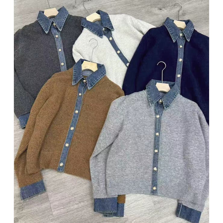 カーディガン ニット 全4色 | teddyshop | 詳細画像23 