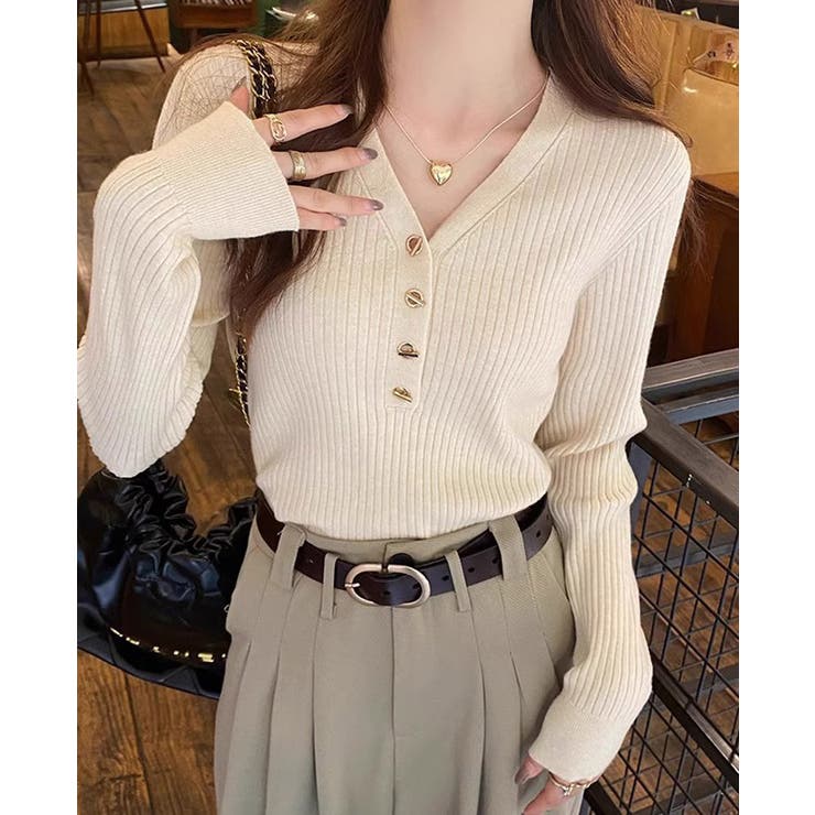 ニット リブ 全5色 | teddyshop | 詳細画像18 