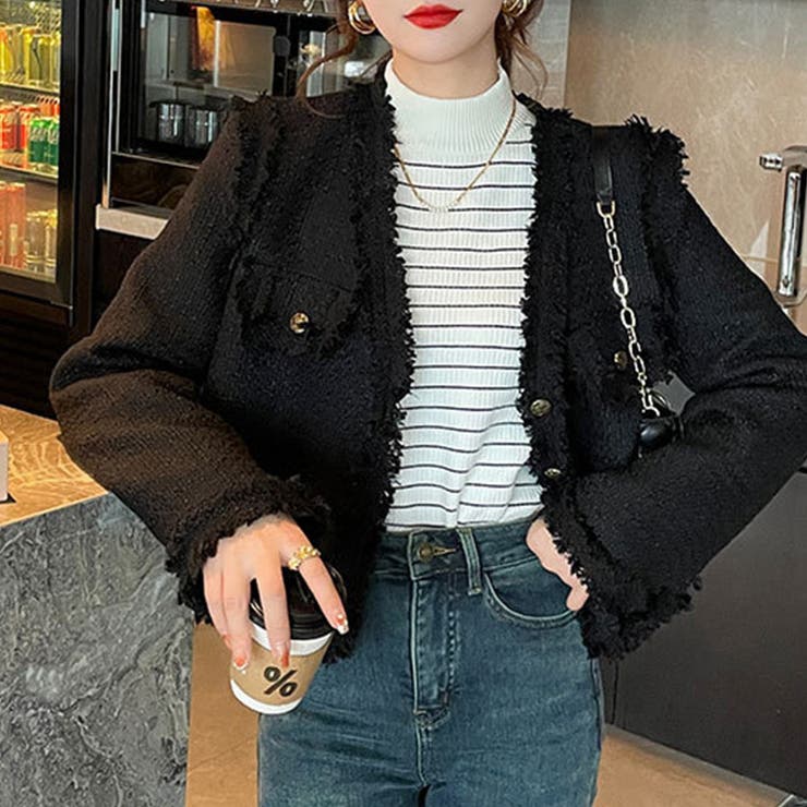 「インナーいらずのぬくもり」裏起毛 ニット リブ | teddyshop | 詳細画像30 