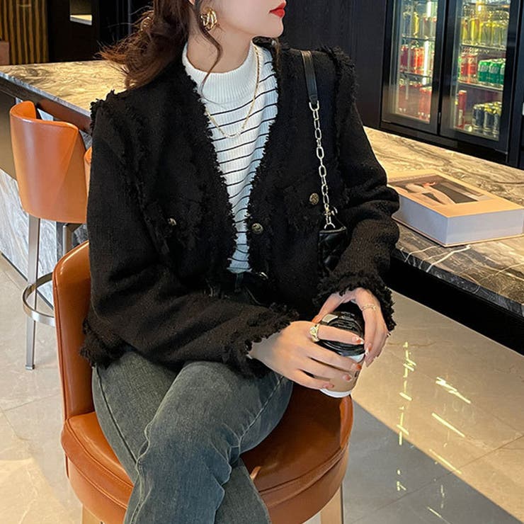 「インナーいらずのぬくもり」裏起毛 ニット リブ | teddyshop | 詳細画像31 