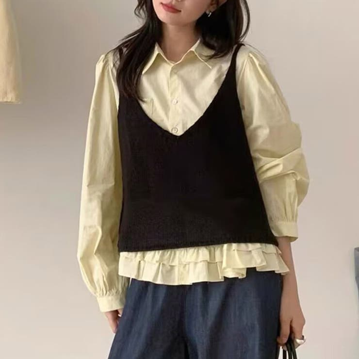 「2wayで着回し楽しむ」ニットビスチェ キャミソール レディース | teddyshop | 詳細画像9 