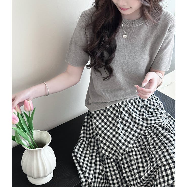 シアー サマーニット 全5色 | teddyshop | 詳細画像20 