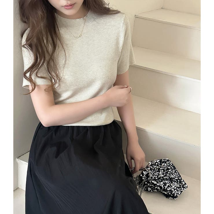 リブニット トップス 全4色 | teddyshop | 詳細画像25 