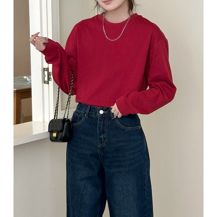 「しっかりお尻まで隠す！」Tシャツ ロング カットソー | teddyshop | 詳細画像32 