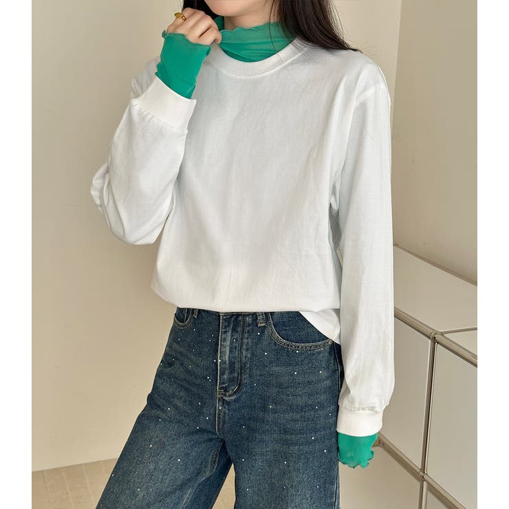 「しっかりお尻まで隠す！」Tシャツ ロング カットソー | teddyshop | 詳細画像9 