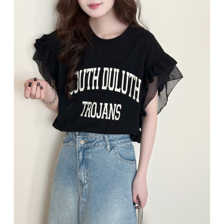 フリル Tシャツ 全4色 | teddyshop | 詳細画像13 