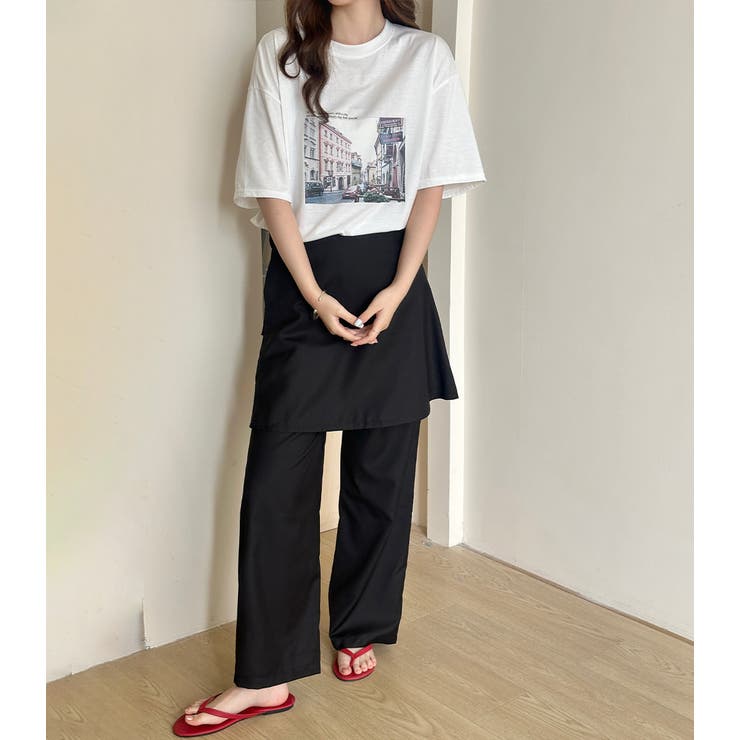 「リラクシーなオーバーサイズ」Tシャツ フォトプリント レディース | teddyshop | 詳細画像24 