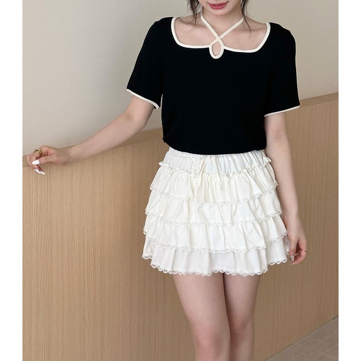 「愛されリボンで美人に」リブ トップス 全3色 | teddyshop | 詳細画像28 