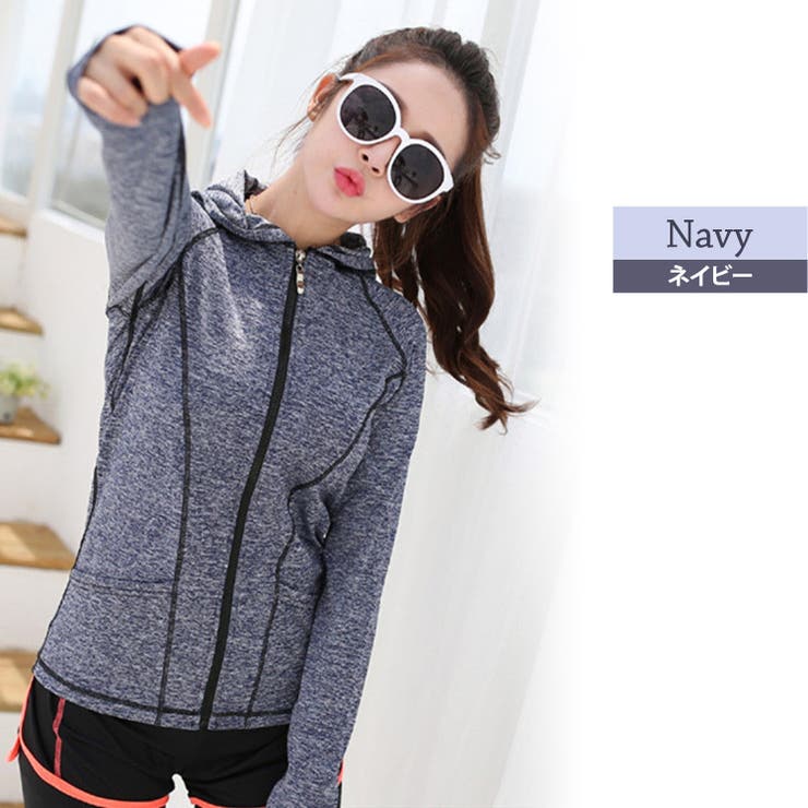 ヨガウェア レディース パーカー | teddyshop | 詳細画像4 