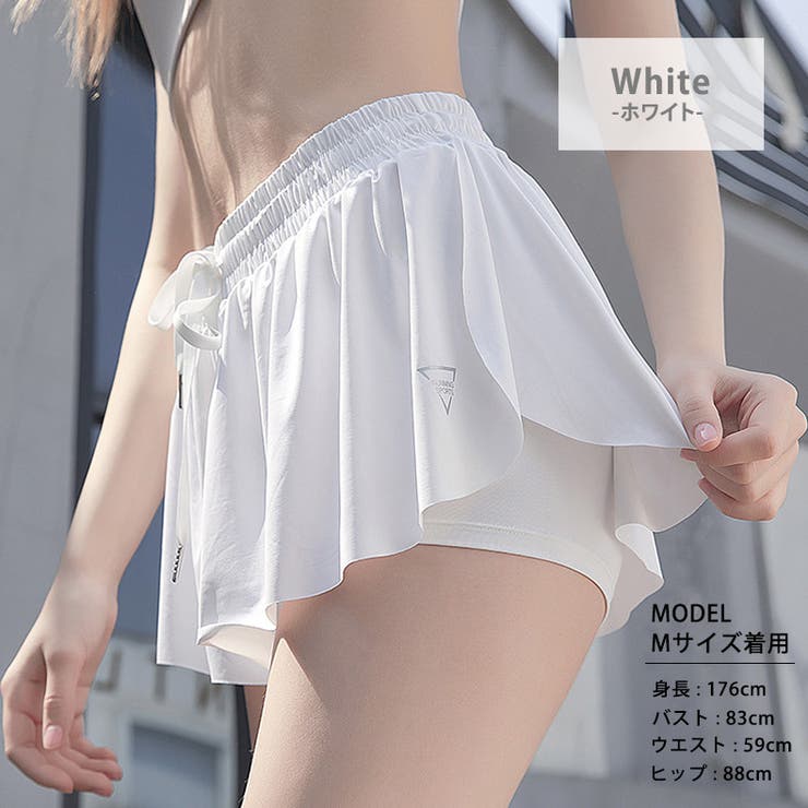 ヨガパンツ インナー付きショートパンツ 全9色 | teddyshop | 詳細画像5 