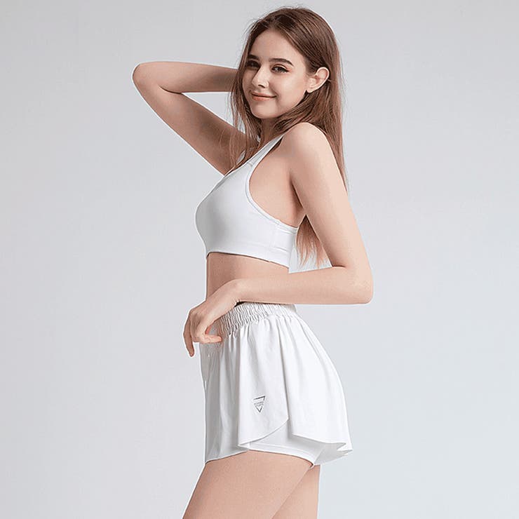 ヨガパンツ インナー付きショートパンツ 全9色 | teddyshop | 詳細画像18 