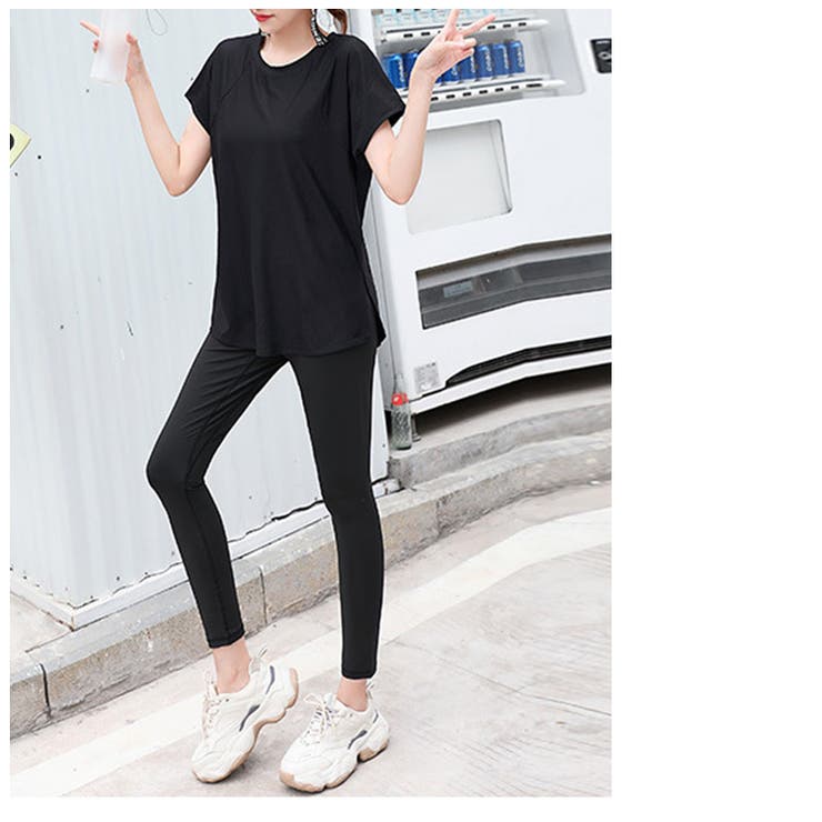 【紫外線カット率99 5％】ヨガウェア トップス | teddyshop | 詳細画像14 