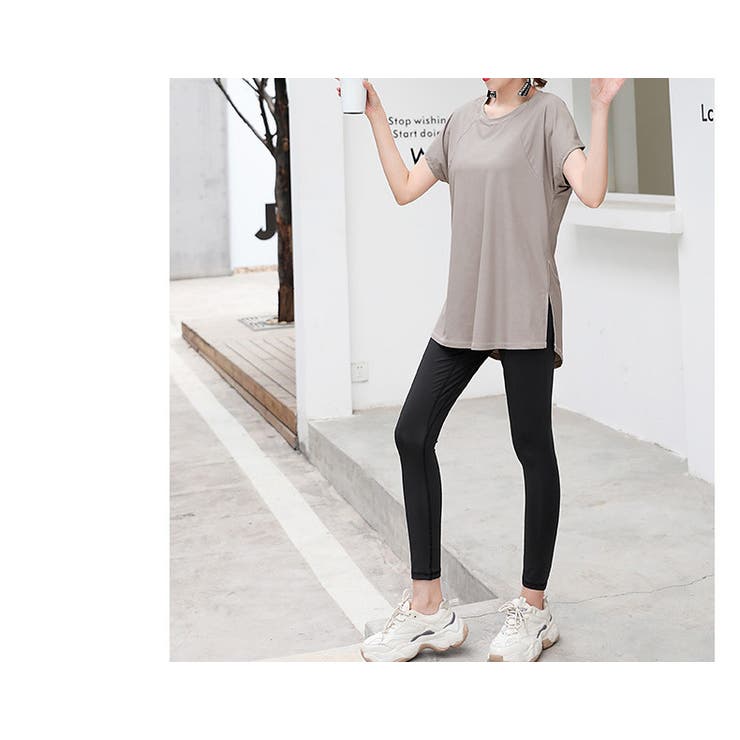 【紫外線カット率99 5％】ヨガウェア トップス | teddyshop | 詳細画像19 