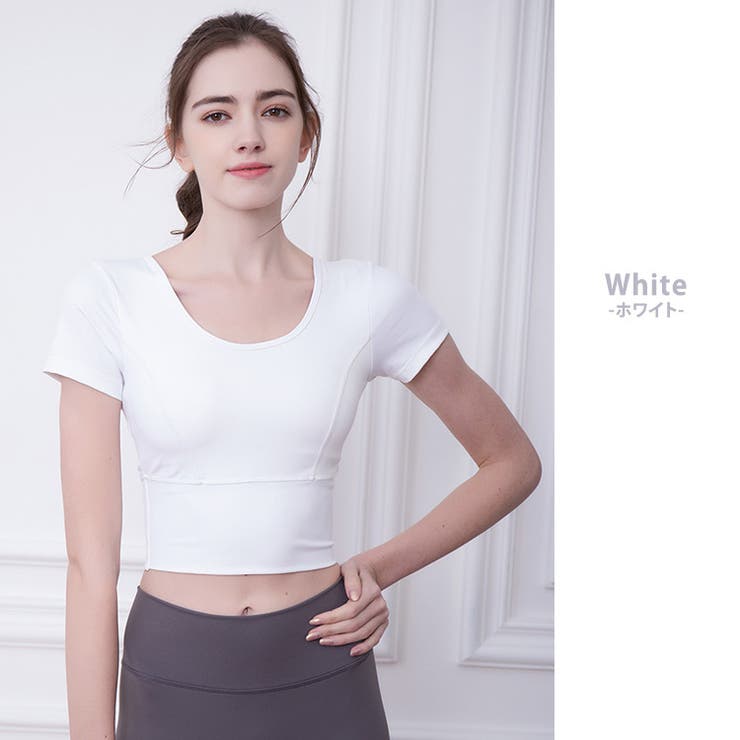 ヨガウェア トップス 半袖 | teddyshop | 詳細画像4 