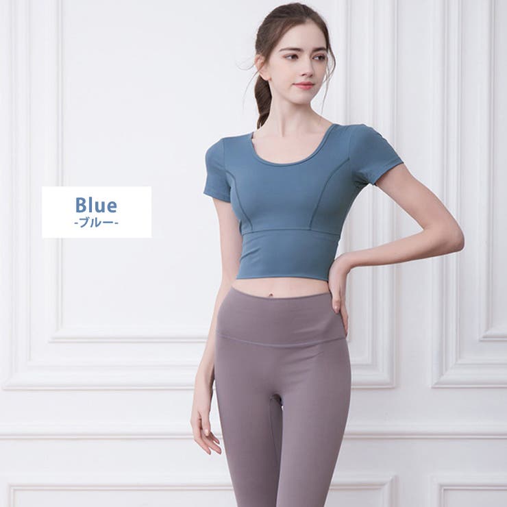 ヨガウェア トップス 半袖 | teddyshop | 詳細画像7 