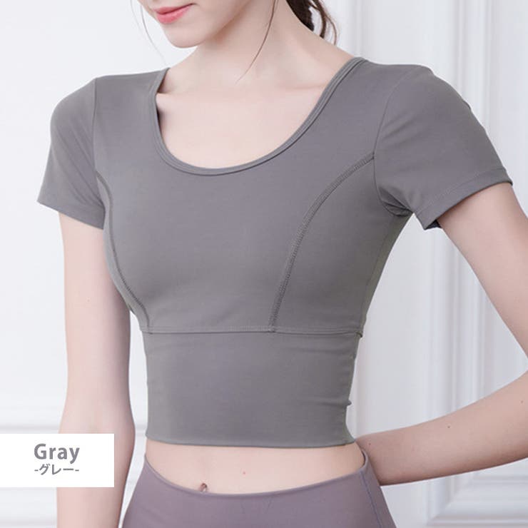 ヨガウェア トップス 半袖 | teddyshop | 詳細画像8 
