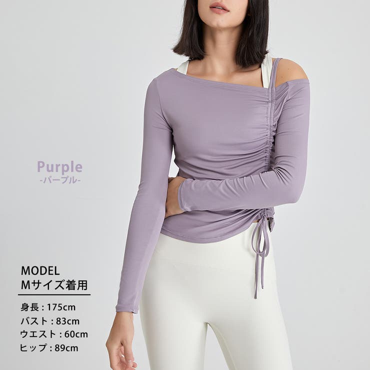 ヨガウェア トップス 長袖 | teddyshop | 詳細画像6 