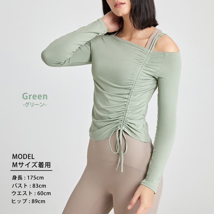 ヨガウェア トップス 長袖 | teddyshop | 詳細画像7 