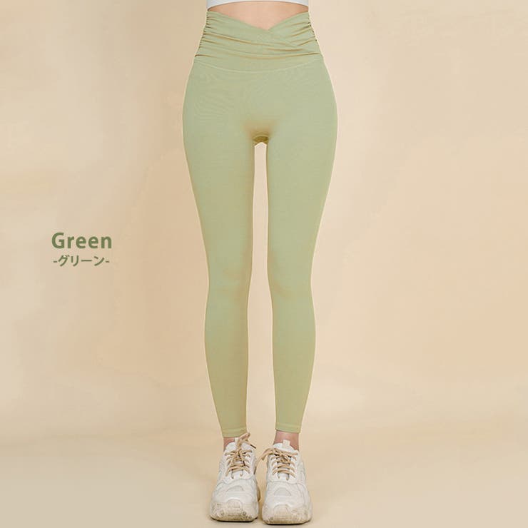 ヨガパンツ レギンス ハイウエスト | teddyshop | 詳細画像6 