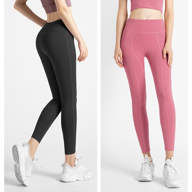 ヨガウェア ヨガパンツ ハイウエスト | teddyshop | 詳細画像14 