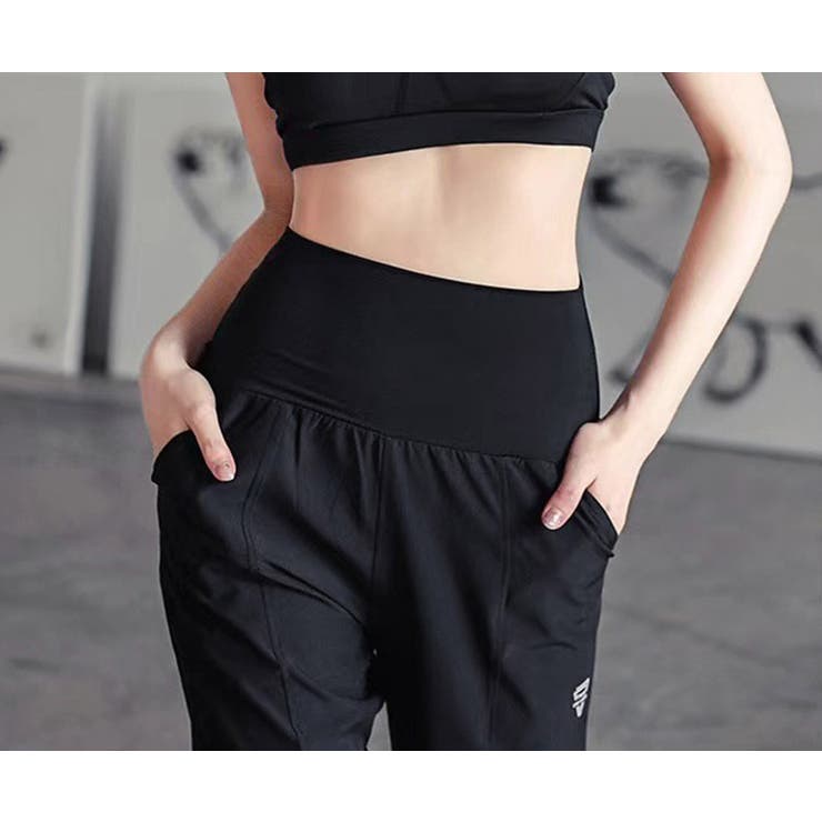 ジョガーパンツ ヨガパンツ ハイウエスト | teddyshop | 詳細画像13 