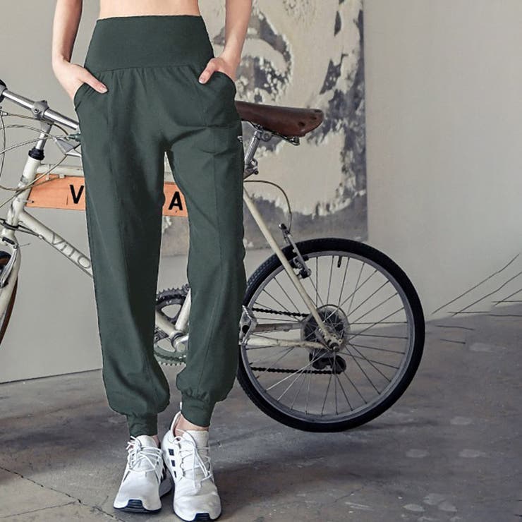 ジョガーパンツ ヨガパンツ ハイウエスト | teddyshop | 詳細画像16 