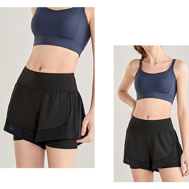 ヨガ ショートパンツ ハイウエスト | teddyshop | 詳細画像10 