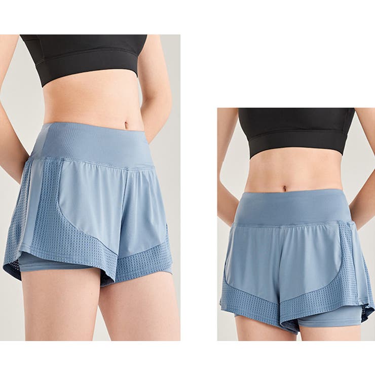 ヨガ ショートパンツ ハイウエスト | teddyshop | 詳細画像13 