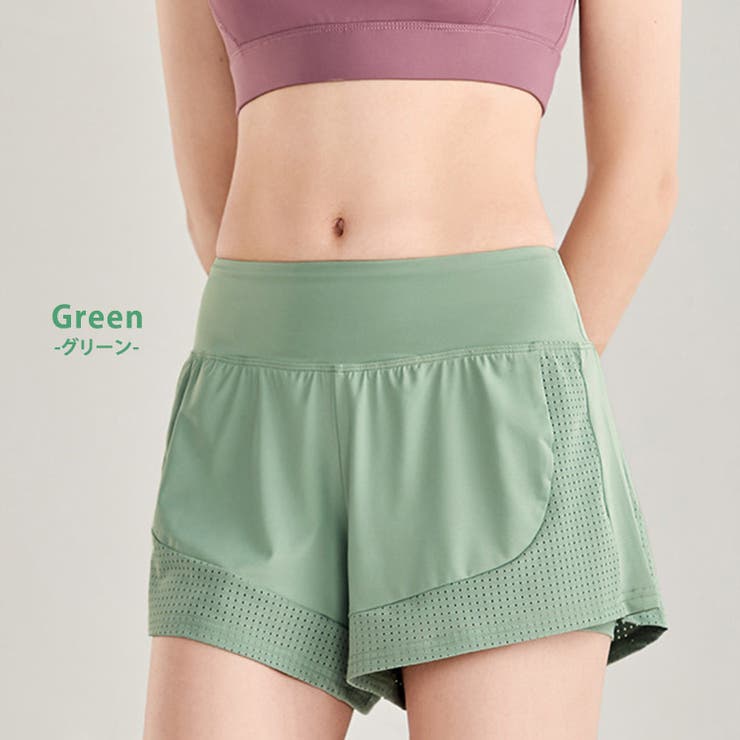 ヨガ ショートパンツ ハイウエスト | teddyshop | 詳細画像15 