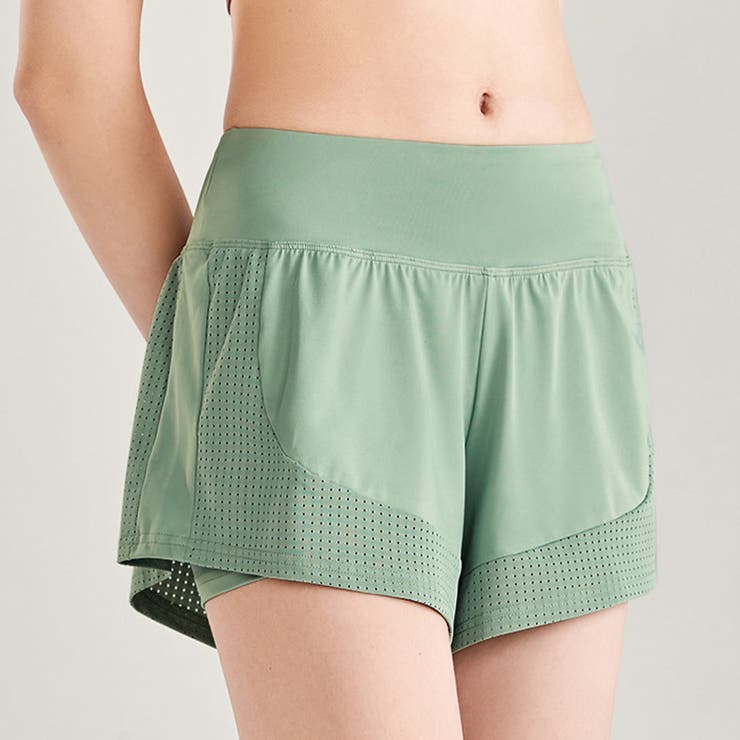 ヨガ ショートパンツ ハイウエスト | teddyshop | 詳細画像16 