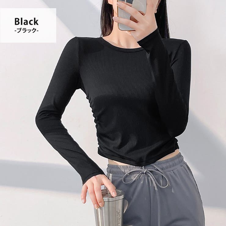 ヨガウェア トップス 長袖 | teddyshop | 詳細画像15 