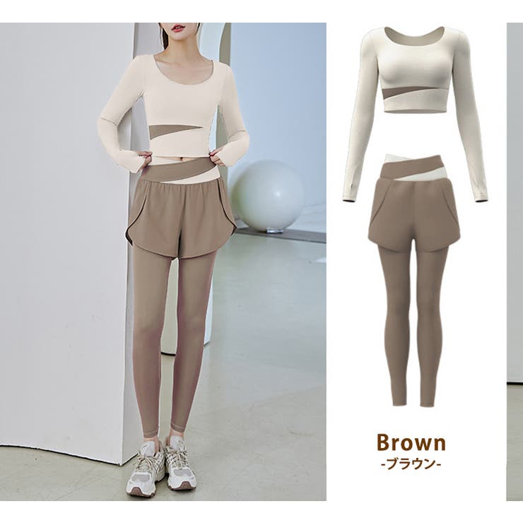 ヨガウェア トップス カップ付き | teddyshop | 詳細画像15 