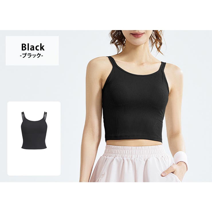 ヨガ キャミソール クロップド丈 | teddyshop | 詳細画像10 