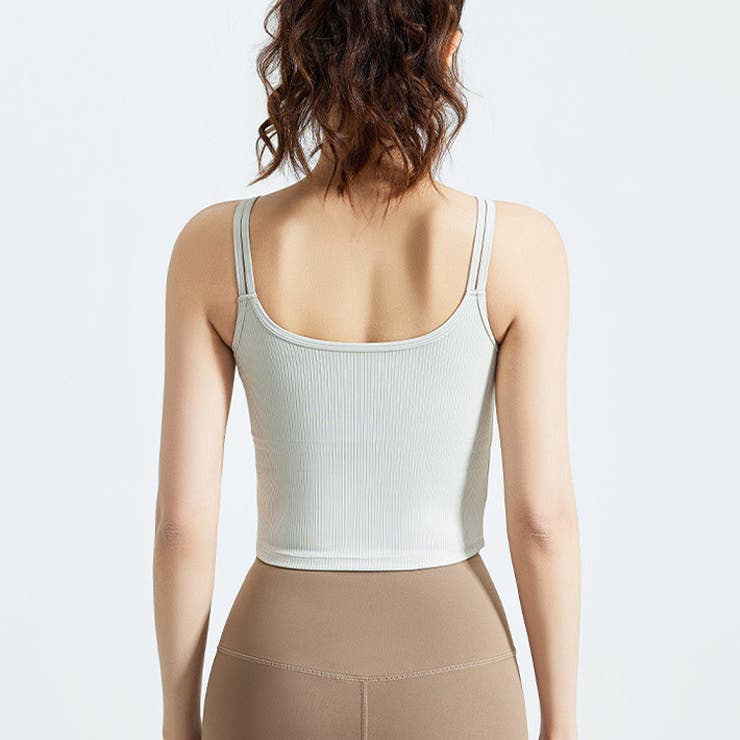 ヨガ キャミソール クロップド丈 | teddyshop | 詳細画像14 