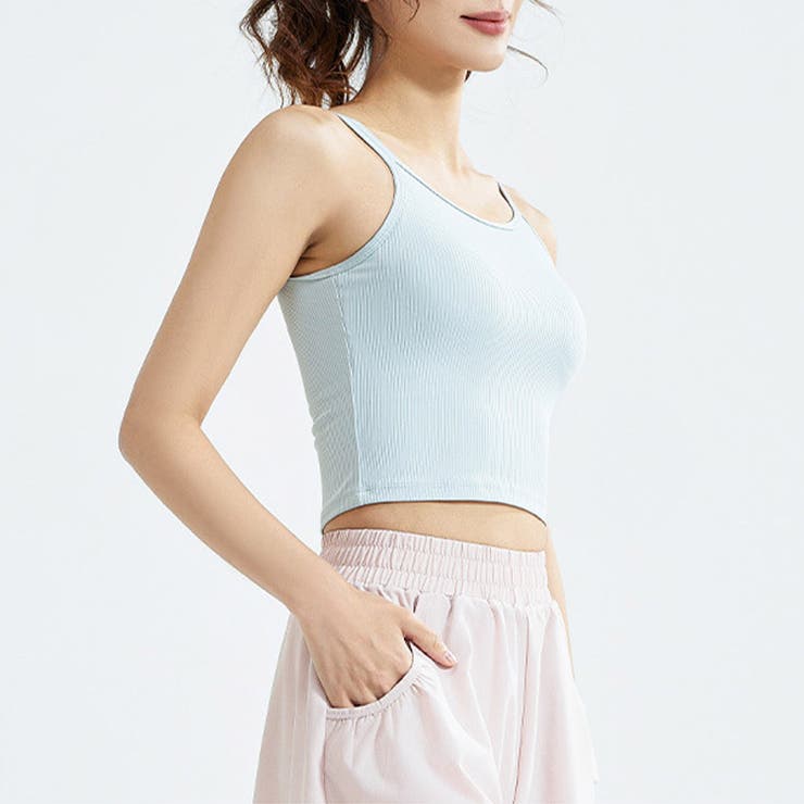 ヨガ キャミソール クロップド丈 | teddyshop | 詳細画像20 