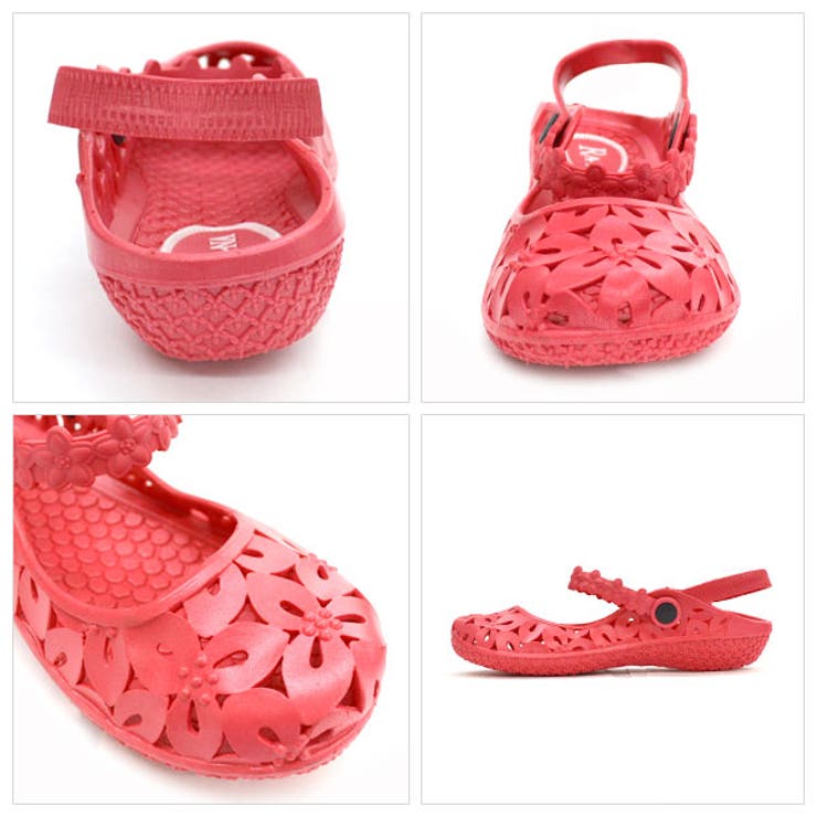 ラバーサンダル パンプス フラワー | terracotta | 詳細画像3 