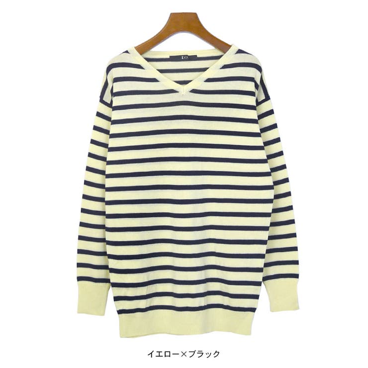 ニット レディース Ｖネック | terracotta | 詳細画像3 