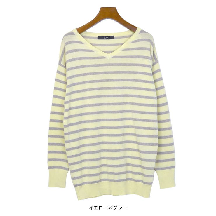ニット レディース Ｖネック | terracotta | 詳細画像4 