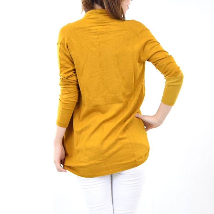 カーディガン 長袖 前開き | terracotta | 詳細画像4 