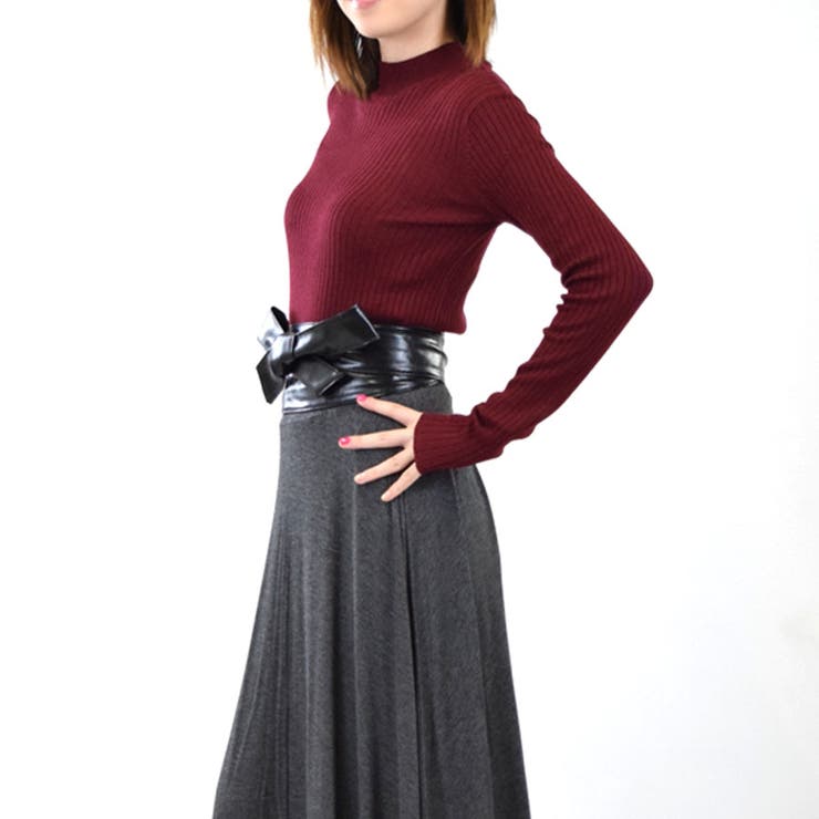 ニット レディース ハイネック | terracotta | 詳細画像3 