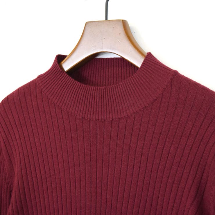 ニット レディース ハイネック | terracotta | 詳細画像9 